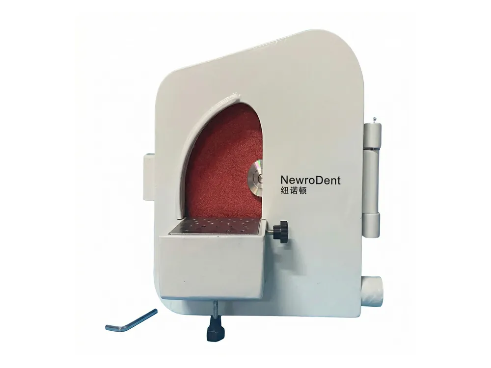 S-802 dental model trimmer for plaster model surface adjustment